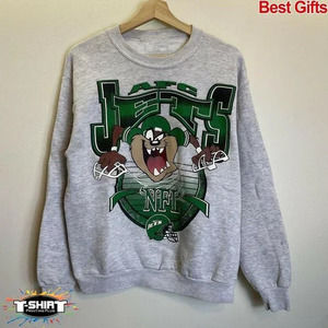 Retro New York Jets Looney Tunes Sweatshirt